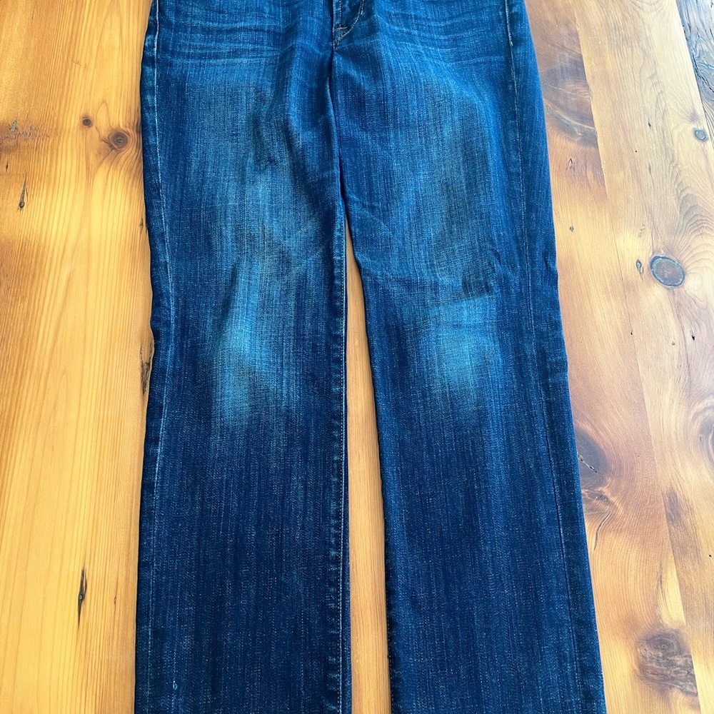 Lucky Brand Women's Straight Leg Jeans - Dark Blue